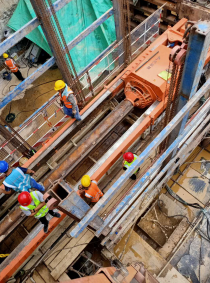 廣州地鐵11號線(xiàn)云臺花園站管幕工程方案