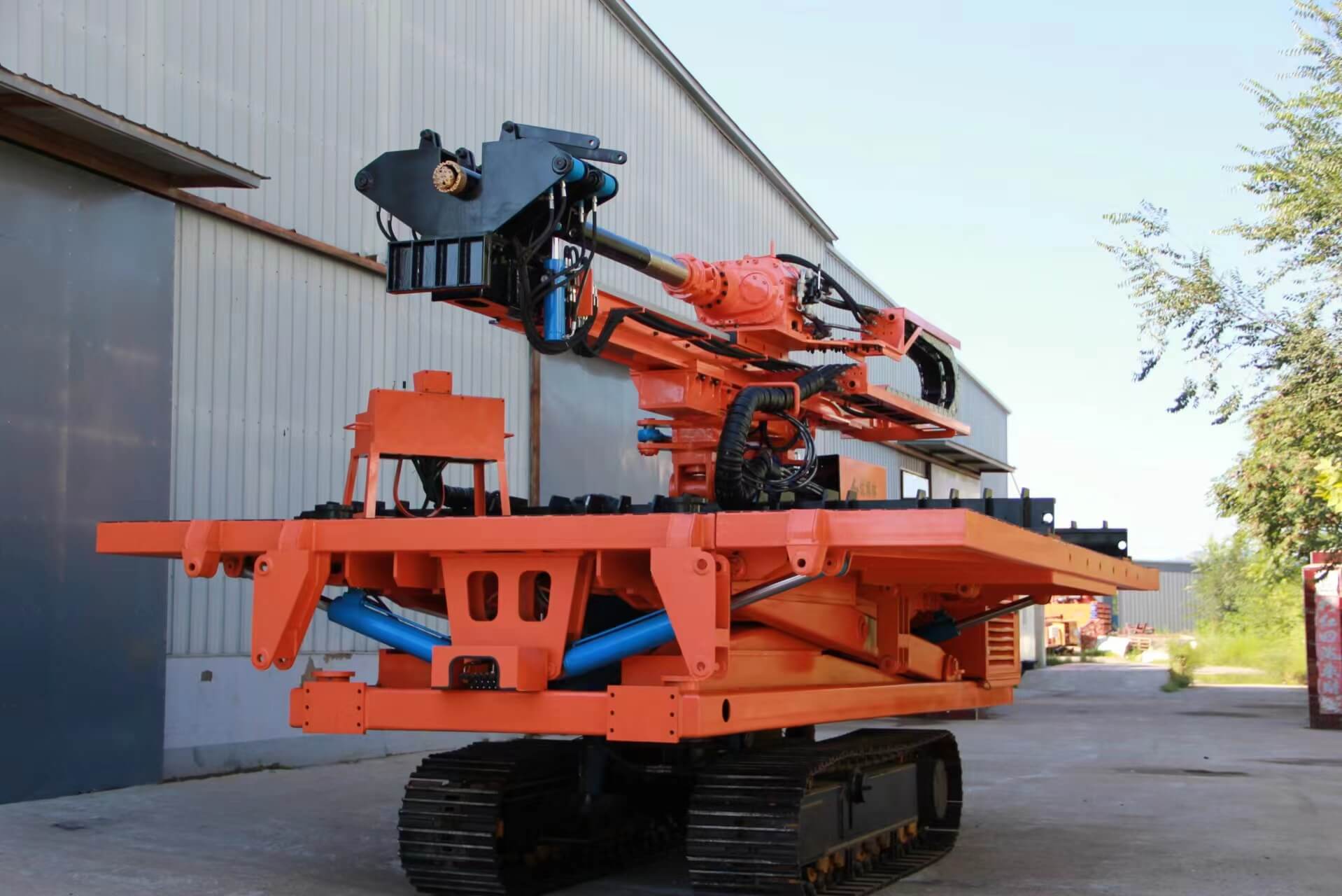 洞內管棚鉆機 洞內管棚鉆機